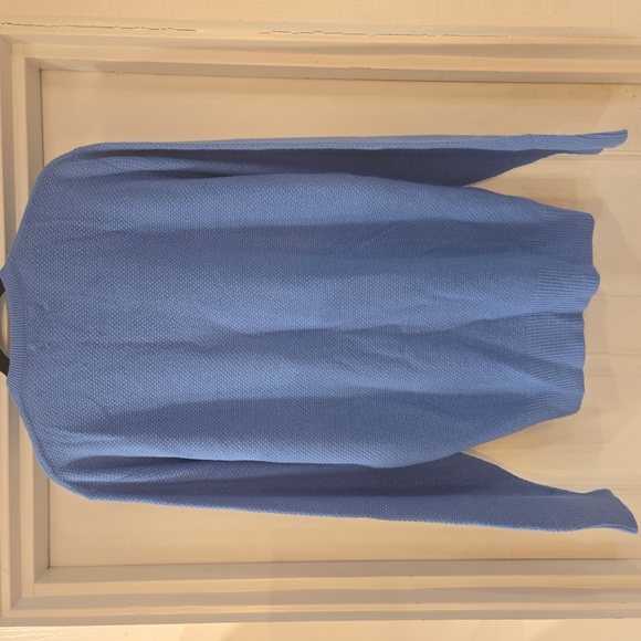 VTG Christian Dior Monsieur V-Neck Pullover Embroidered Logo Sweater Blue XL - Picture 2 of 8